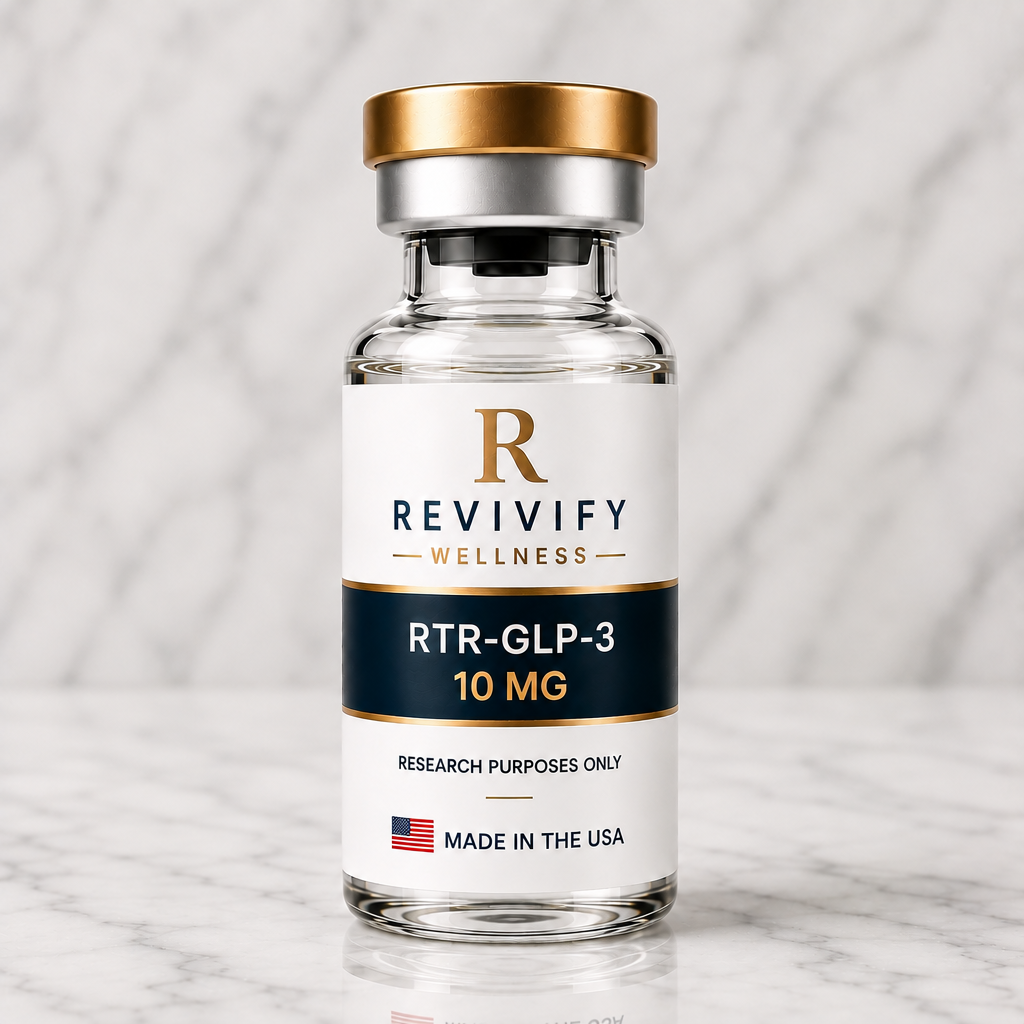 Revivify Wellness research peptide vial